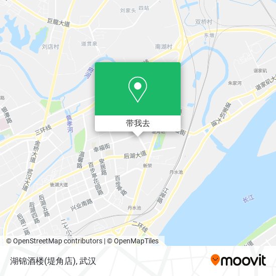 湖锦酒楼(堤角店)地图