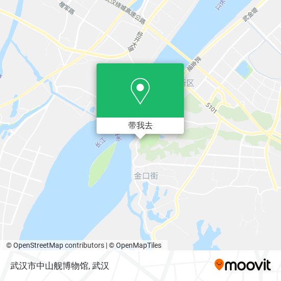 武汉市中山舰博物馆地图