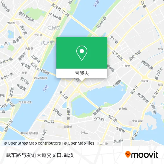 武车路与友谊大道交叉口地图