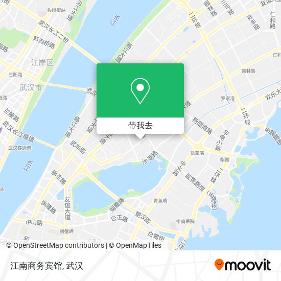 江南商务宾馆地图
