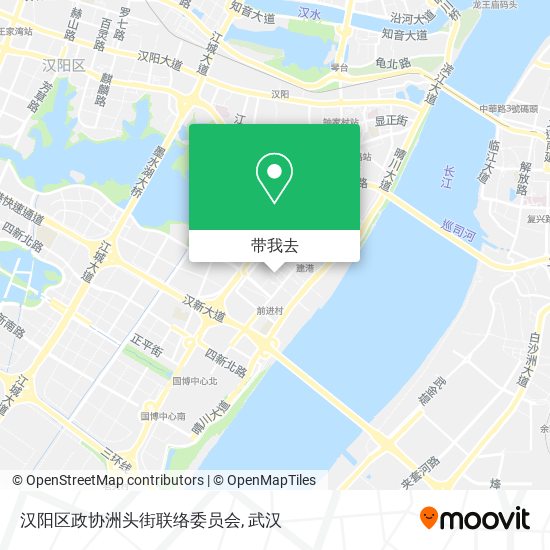 汉阳区政协洲头街联络委员会地图