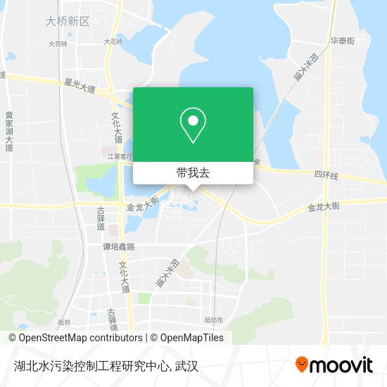 湖北水污染控制工程研究中心地图