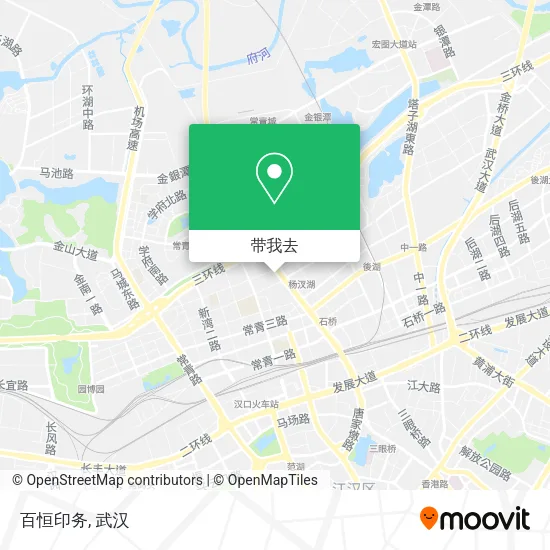 百恒印务地图