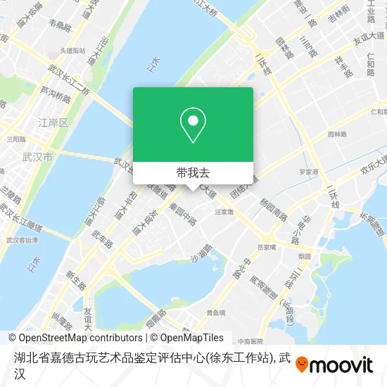 湖北省嘉德古玩艺术品鉴定评估中心(徐东工作站)地图