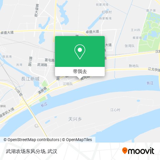 武湖农场东风分场地图