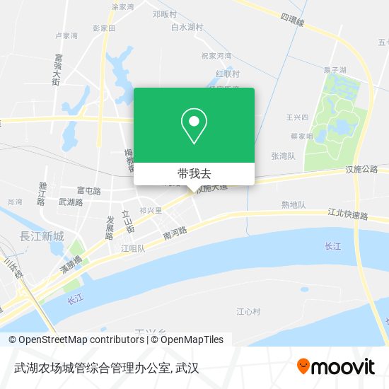武湖农场城管综合管理办公室地图