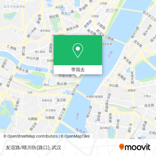 友谊路/晴川街(路口)地图