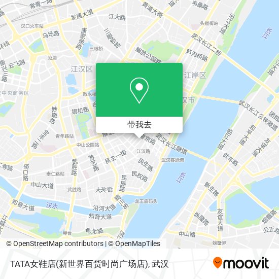 TATA女鞋店(新世界百货时尚广场店)地图