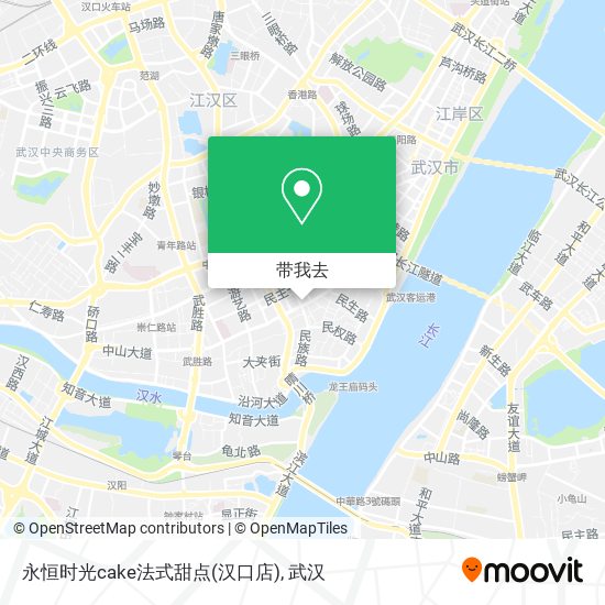 永恒时光cake法式甜点(汉口店)地图