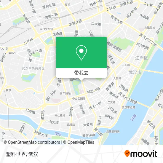 塑料世界地图
