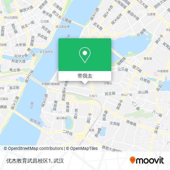 优杰教育武昌校区1地图