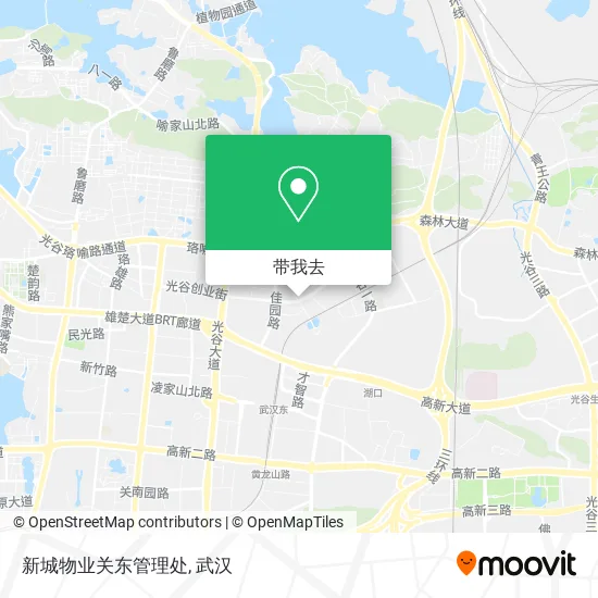 新城物业关东管理处地图