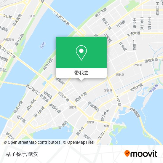 桔子餐厅地图
