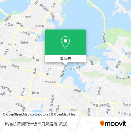 风临坊黄焖鸡米饭卓刀泉路店地图