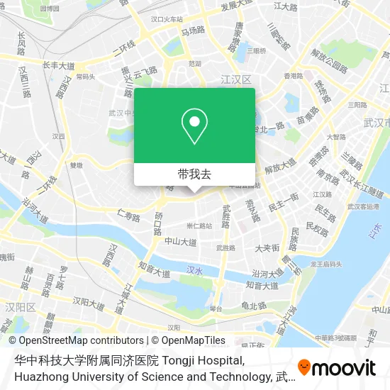 华中科技大学附属同济医院 Tongji Hospital, Huazhong University of Science and Technology地图