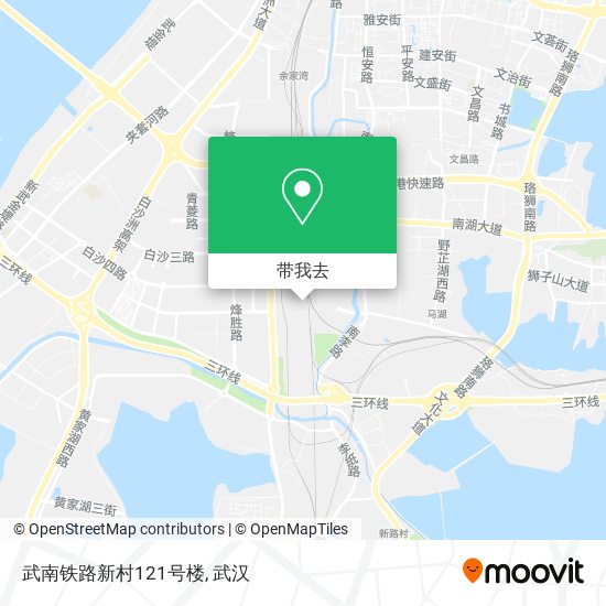 武南铁路新村121号楼地图