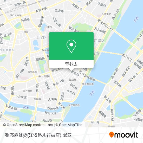 张亮麻辣烫(江汉路步行街店)地图