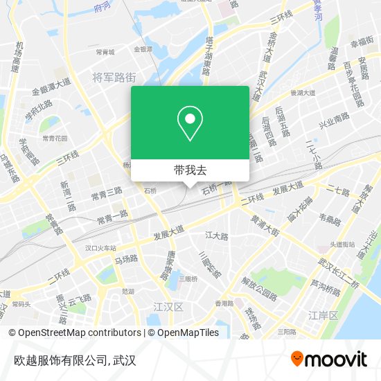 欧越服饰有限公司地图
