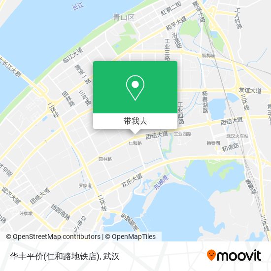华丰平价(仁和路地铁店)地图