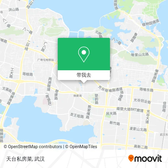 天台私房菜地图