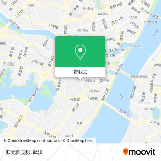 归元圆觉殿地图