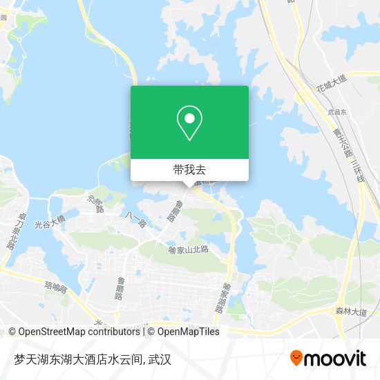梦天湖东湖大酒店水云间地图