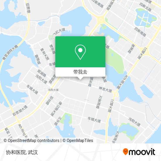 协和医院地图