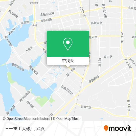 三一重工大修厂地图