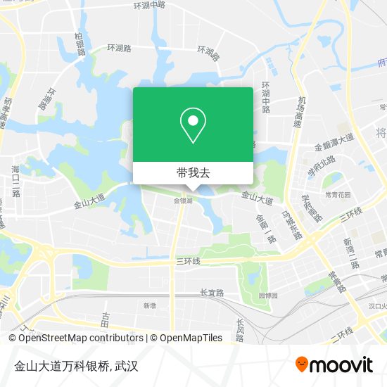 金山大道万科银桥地图