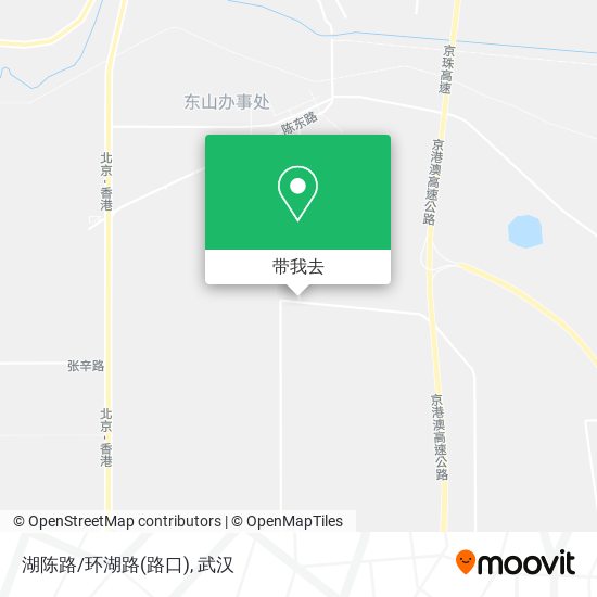 湖陈路/环湖路(路口)地图