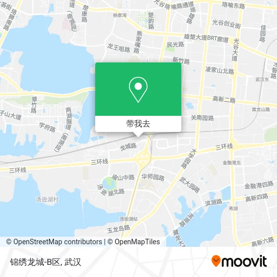 锦绣龙城-B区地图