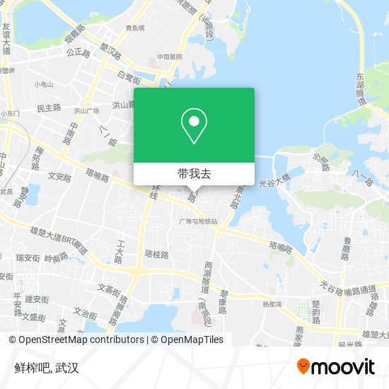 鲜榨吧地图