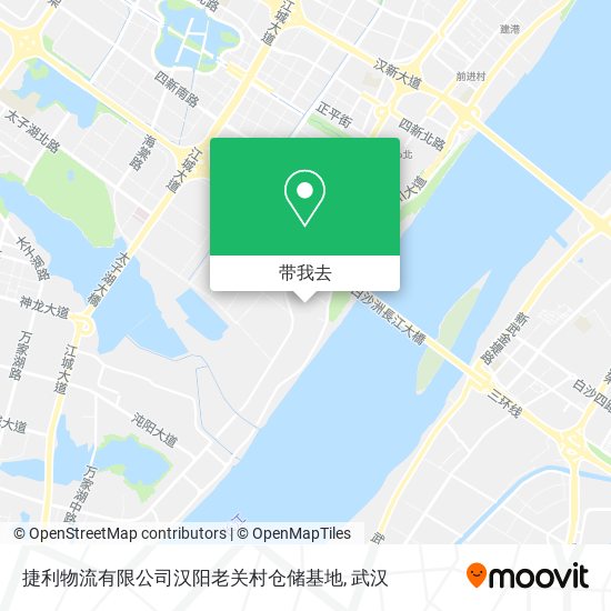 捷利物流有限公司汉阳老关村仓储基地地图