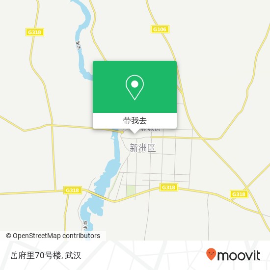 岳府里70号楼地图