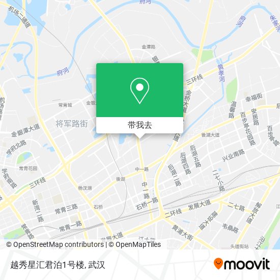 越秀星汇君泊1号楼地图