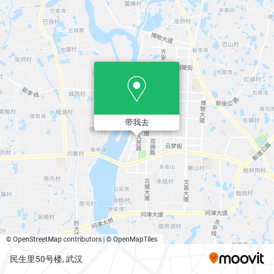 民生里50号楼地图