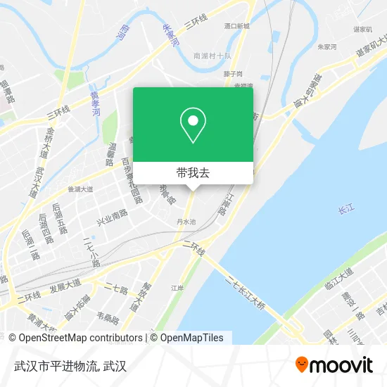 武汉市平进物流地图