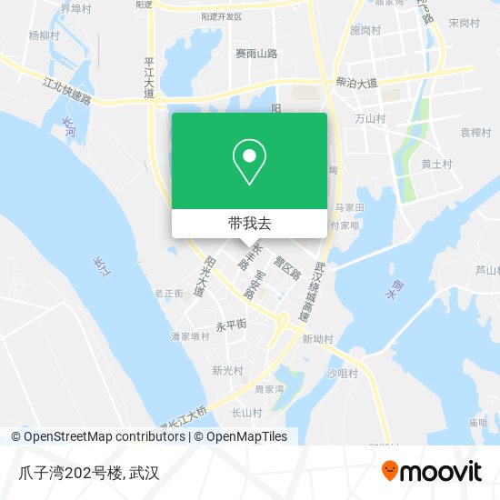 爪子湾202号楼地图