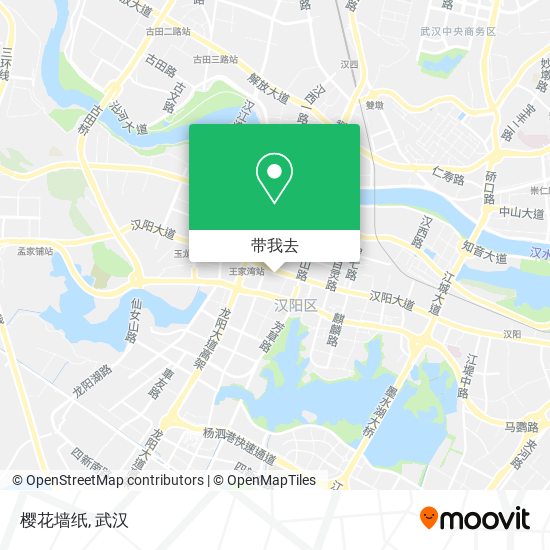 樱花墙纸地图