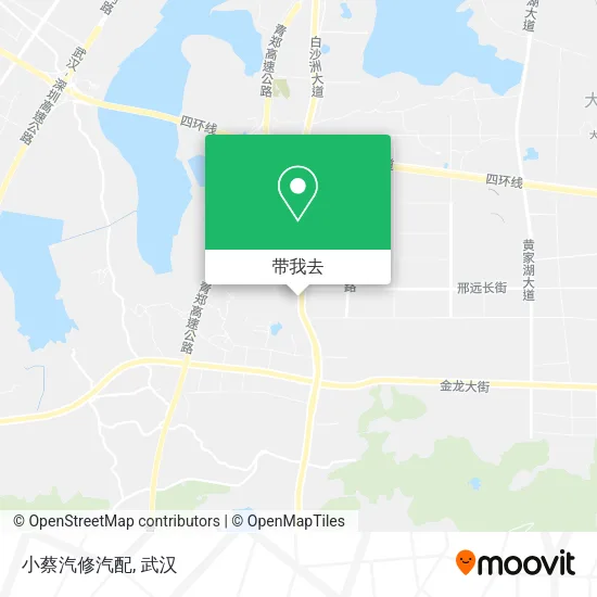 小蔡汽修汽配地图