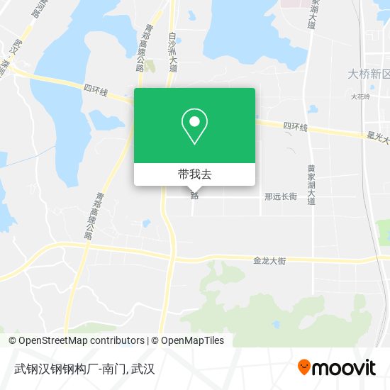 武钢汉钢钢构厂-南门地图
