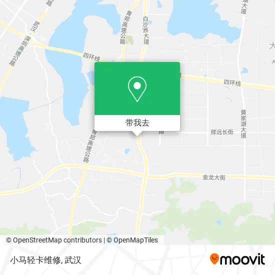 小马轻卡维修地图