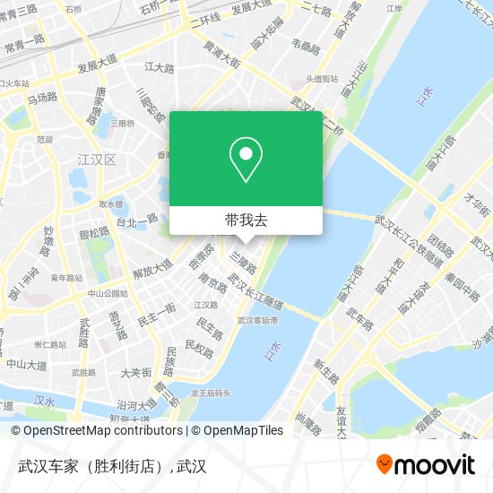 武汉车家（胜利街店）地图