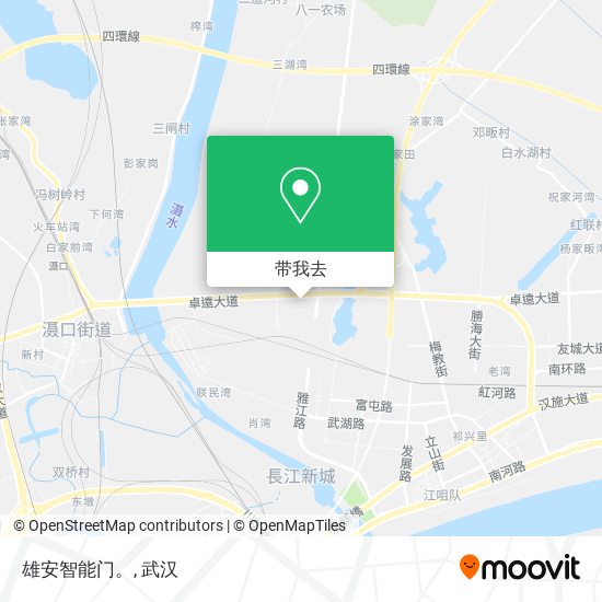 雄安智能门。地图