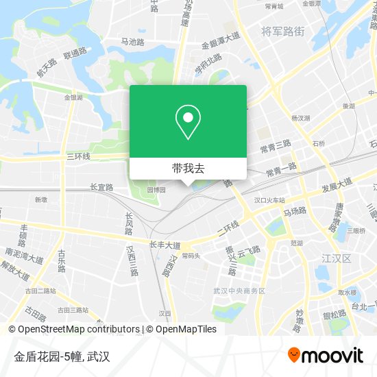 金盾花园-5幢地图