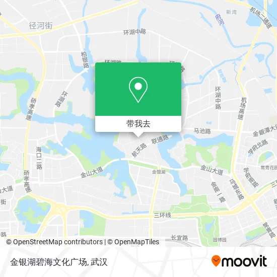 金银湖碧海文化广场地图