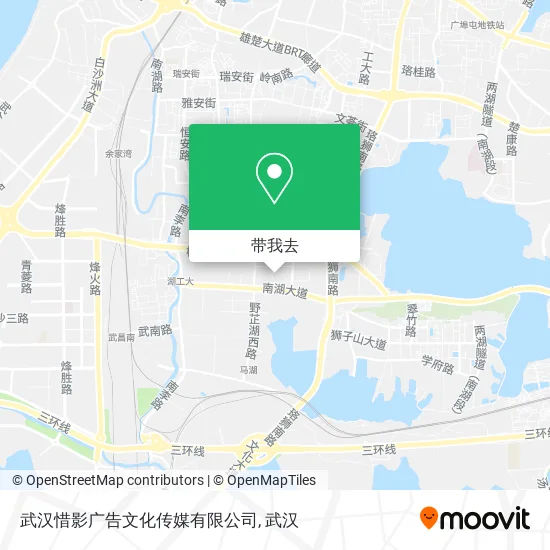 武汉惜影广告文化传媒有限公司地图