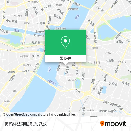 黄鹤楼法律服务所地图