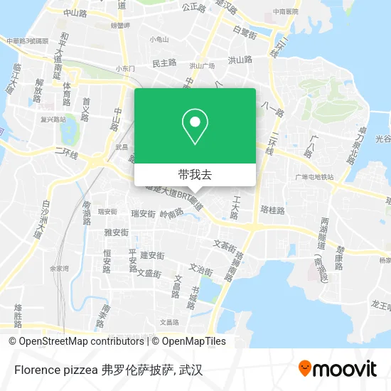Florence pizzea 弗罗伦萨披萨地图