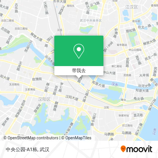 中央公园-A1栋地图